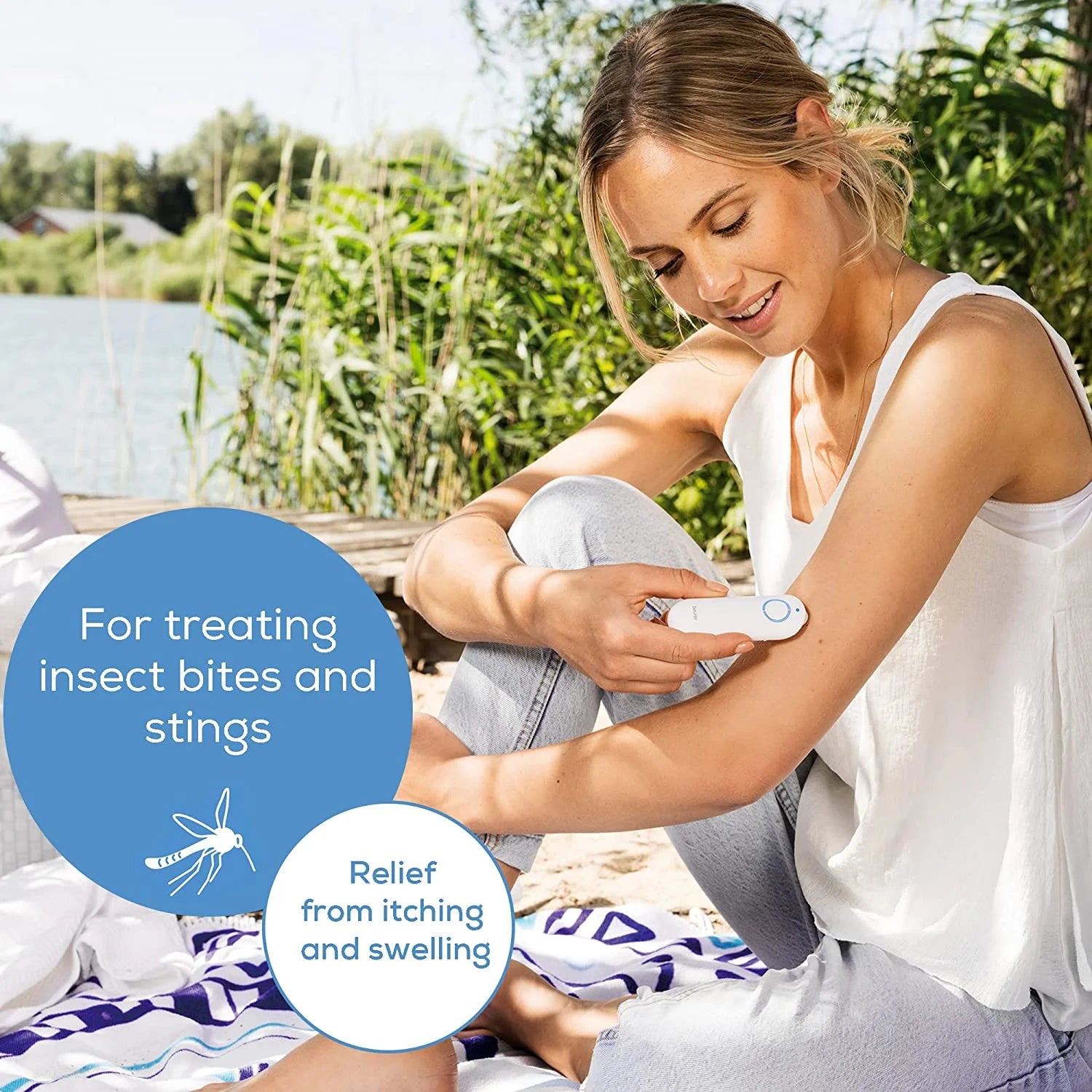 Insect Bite Healer Device, Natural Bug Bite Itch Relief, BR60